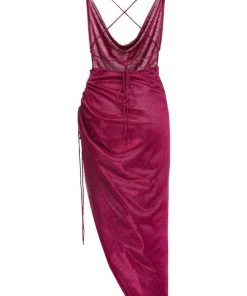Alamour The Label COCKTAIL Vallara Dress - Fuchsia