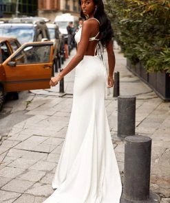 Alamour Made-To-Order Catriane - White PROM & FORMAL