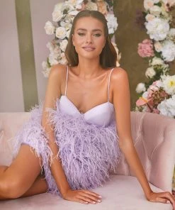 Alamour The Label Kaila Dress - Lilac