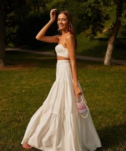 Alamour The Label DRESSES Dinara Set - White