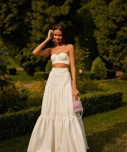Alamour The Label DRESSES Dinara Set - White