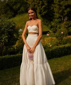 Alamour The Label DRESSES Dinara Set - White