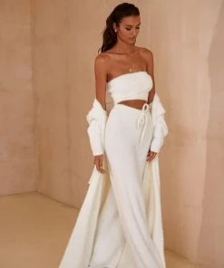 Alamour The Label Kelly Robe Long Sleeve Tops