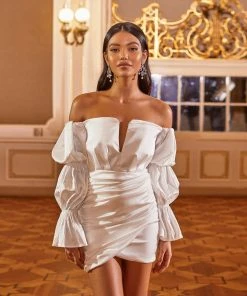 Alamour The Label COCKTAIL Celo Dress - White