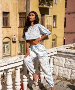 Alamour The Label Hailey T-Shirt - Sky Blue