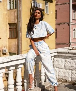 Alamour The Label Hailey T-Shirt - Sky Blue