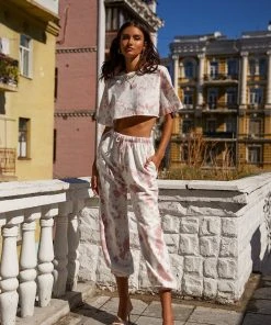 Alamour The Label Cara Joggers - Nude