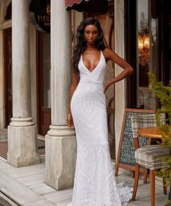 Alamour Made-To-Order Kalila - White PROM & FORMAL