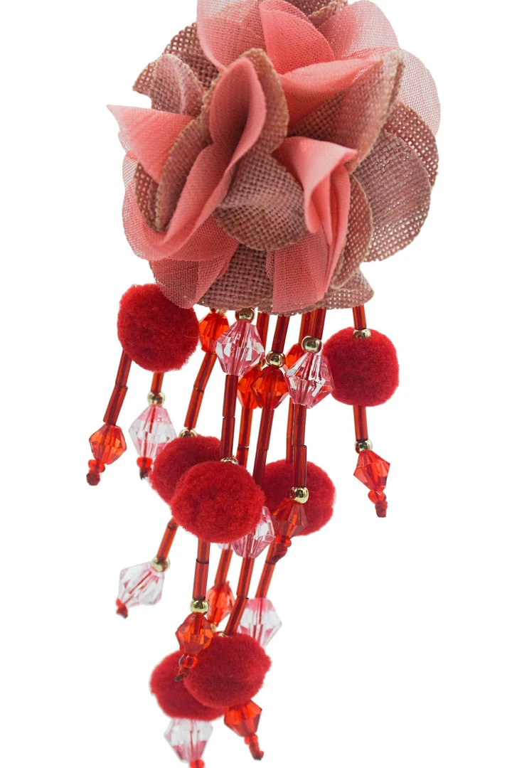 Alamour The Label Shailee Multicoloured Flower Drop Earrings NEW ARRIVALS 3 Alamour The Label Shailee Multicoloured Flower Drop Earrings NEW ARRIVALS