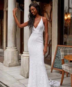 Alamour Made-To-Order Kalila - White PROM & FORMAL