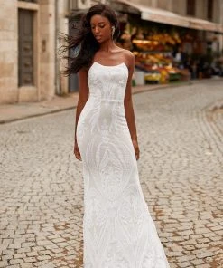 Alamour Made-To-Order Ramira - White PROM & FORMAL