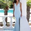 Alamour The Label Fitted Gowns Gianna - Sky Blue