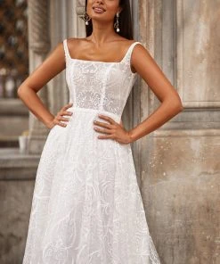 Alamour Made-To-Order A-Line Gowns Cemile Gown