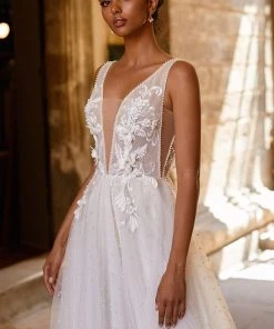 Alamour Made-To-Order A-Line Gowns Roxane Gown 7 Alamour Made-To-Order A-Line Gowns Roxane Gown