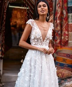 Alamour Made-To-Order A-Line Gowns Derya Gown