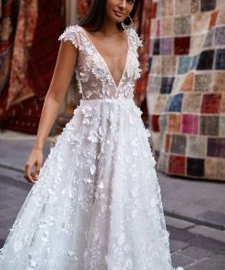 Alamour Made-To-Order A-Line Gowns Derya Gown