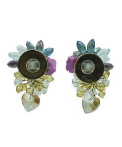 Alamour The Label Marta Multicolored Heart Earrings NEW ARRIVALS