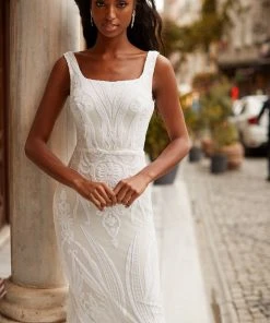 Alamour Made-To-Order Cyndi - White PROM & FORMAL