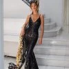 Alamour The Label Varina - Black Fitted Gowns