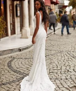 Alamour Made-To-Order Cyndi - White PROM & FORMAL