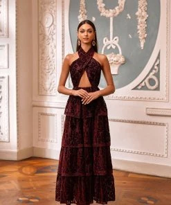 Alamour The Label Camilla - Burgundy NEW ARRIVALS