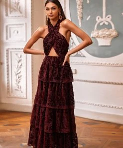 Alamour The Label Camilla - Burgundy NEW ARRIVALS