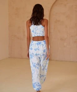 Alamour The Label Hailey Tank - Sky Blue TOPS