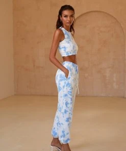 Alamour The Label Hailey Tank - Sky Blue TOPS