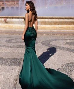 Alamour The Label PROM & FORMAL Delara - Emerald