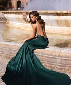 Alamour The Label PROM & FORMAL Delara - Emerald