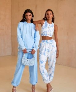 Alamour The Label Cara Joggers - Sky Blue