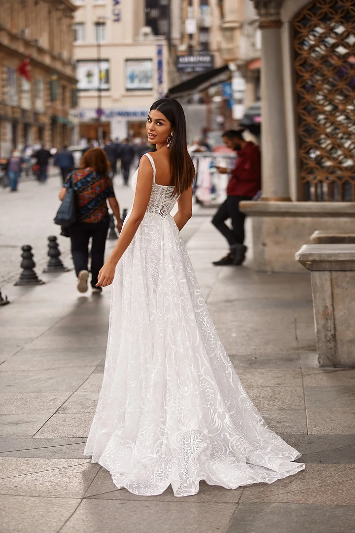 Alamour Made-To-Order A-Line Gowns Cemile Gown 3 Alamour Made-To-Order A-Line Gowns Cemile Gown