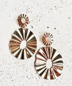 Alamour The Label Maia Circle Foil Earring 8 Alamour The Label Maia Circle Foil Earring