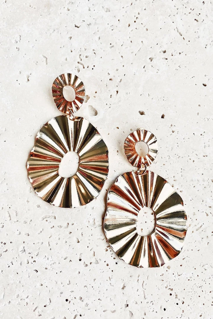 Alamour The Label Maia Circle Foil Earring 5 Alamour The Label Maia Circle Foil Earring