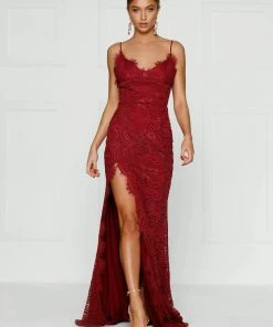 Alamour The Label PROM & FORMAL Layali - Burgundy