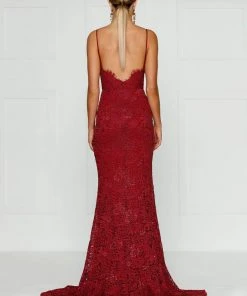 Alamour The Label PROM & FORMAL Layali - Burgundy