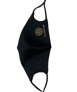 Alamour The Label Silk Face Mask - Black 8 Alamour The Label Silk Face Mask - Black
